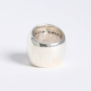 極美品 CHROME HEARTS クロムハーツ CLASSIC OVAL STAR クラシック オーバルスターリング 重量約33.95g サイズ11.5号 中古 4a008230