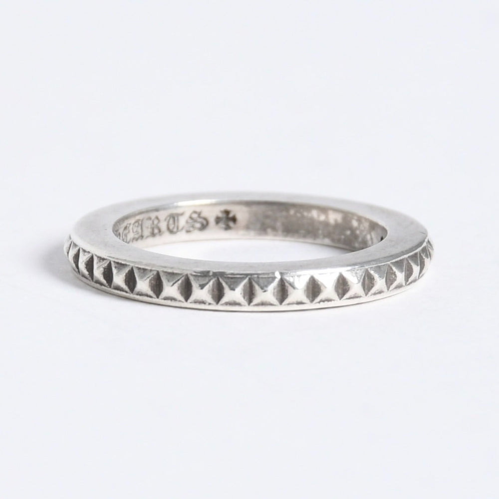 極美品 CHROME HEARTS クロムハーツ TFP PNK PLS トゥルーファッキンパンク プラスパンク サイズ13号 重量約4.5g シルバー925 中古 4a008205