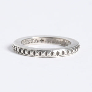 極美品 CHROME HEARTS クロムハーツ TFP PNK PLS トゥルーファッキンパンク プラスパンク サイズ13号 重量約4.5g シルバー925 中古 4a008205