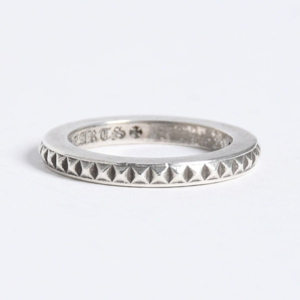 極美品 CHROME HEARTS クロムハーツ TFP PNK PLS トゥルーファッキンパンク プラスパンク サイズ13号 重量約4.5g シルバー925 中古 4a008205