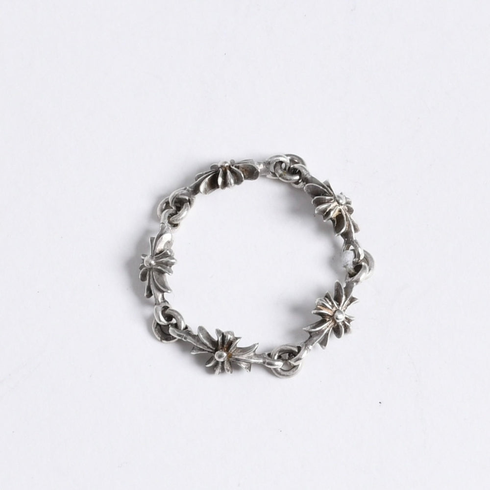 CHROME HEARTS クロムハーツ タイニーECHプラス クロス リング 指輪 アクセサリー サイズ27.5号 シルバー925 重量約3.07g 美品 中古 4a008207