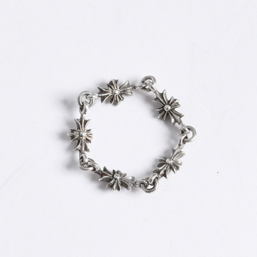 CHROME HEARTS クロムハーツ タイニーECHプラス クロス リング 指輪 アクセサリー サイズ27.5号 シルバー925 重量約3.07g 美品 中古 4a008207