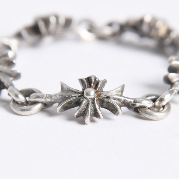 CHROME HEARTS クロムハーツ タイニーECHプラス クロス リング 指輪 アクセサリー サイズ27.5号 シルバー925 重量約3.07g 美品 中古 4a008207
