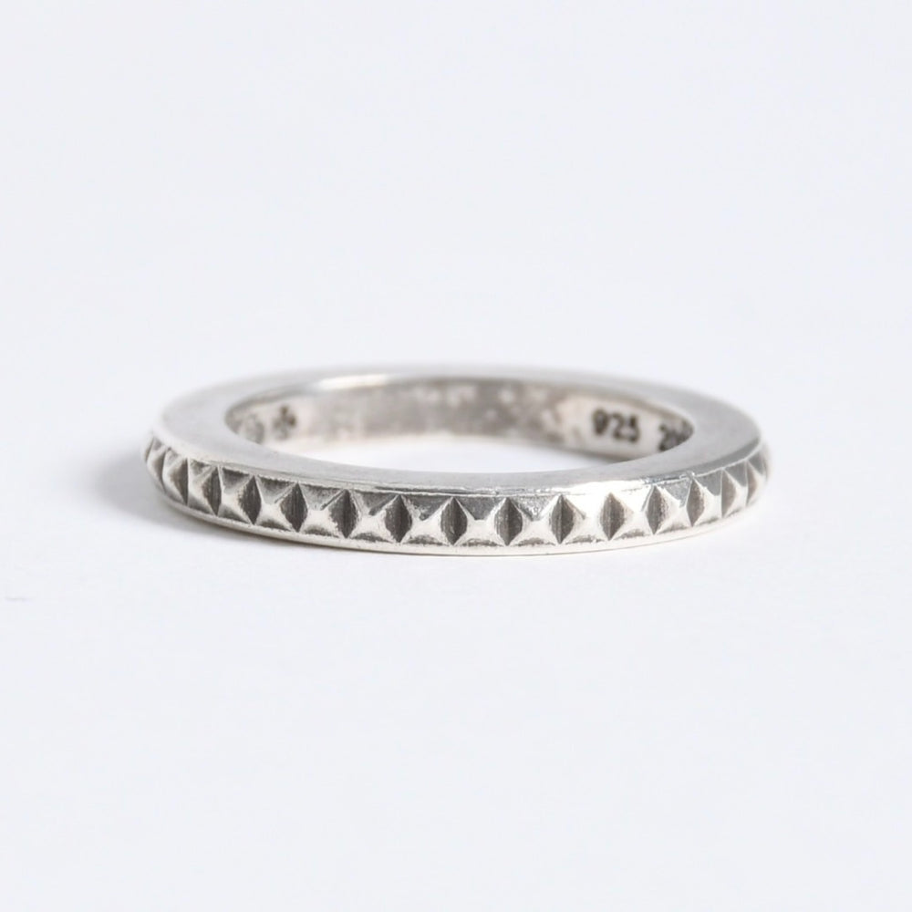 極美品 CHROME HEARTS クロムハーツ TFP PNK PLS トゥルーファッキンパンク プラスパンク サイズ13号 重量約4.5g シルバー925 中古 4a008205