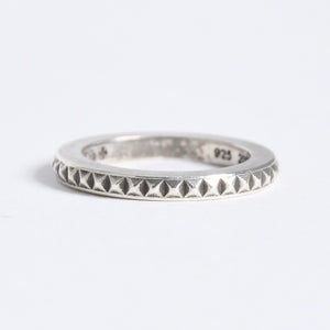 極美品 CHROME HEARTS クロムハーツ TFP PNK PLS トゥルーファッキンパンク プラスパンク サイズ13号 重量約4.5g シルバー925 中古 4a008205