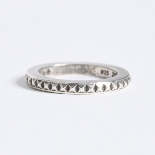極美品 CHROME HEARTS クロムハーツ TFP PNK PLS トゥルーファッキンパンク プラスパンク サイズ13号 重量約4.5g シルバー925 中古 4a008205