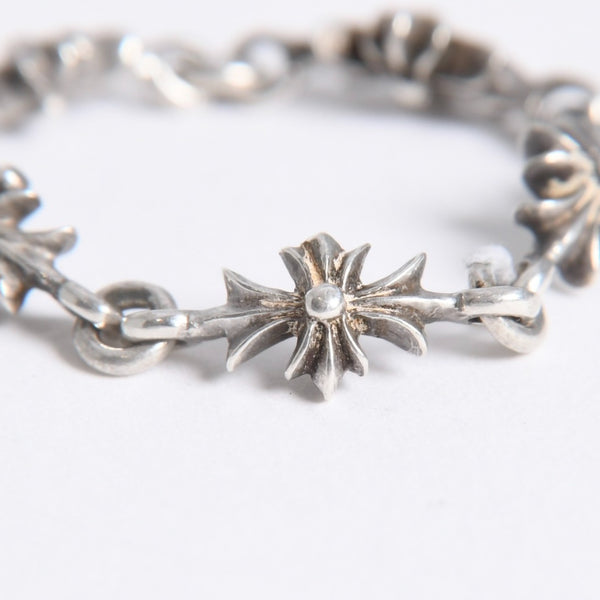 CHROME HEARTS クロムハーツ タイニーECHプラス クロス リング 指輪 アクセサリー サイズ27.5号 シルバー925 重量約3.07g 美品 中古 4a008207