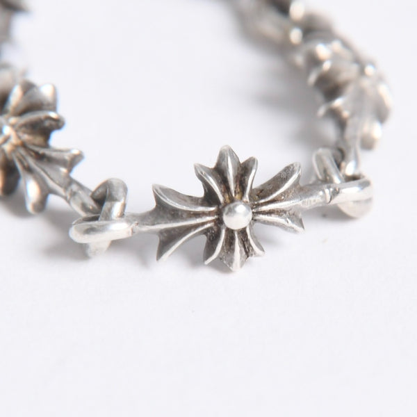 CHROME HEARTS クロムハーツ タイニーECHプラス クロス リング 指輪 アクセサリー サイズ27.5号 シルバー925 重量約3.07g 美品 中古 4a008207