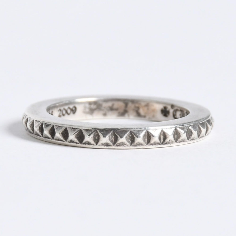極美品 CHROME HEARTS クロムハーツ TFP PNK PLS トゥルーファッキンパンク プラスパンク サイズ13号 重量約4.5g シルバー925 中古 4a008205