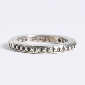 極美品 CHROME HEARTS クロムハーツ TFP PNK PLS トゥルーファッキンパンク プラスパンク サイズ13号 重量約4.5g シルバー925 中古 4a008205