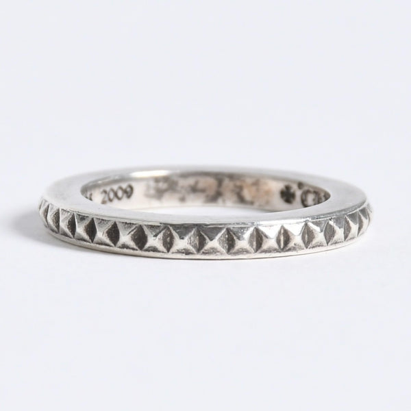 極美品 CHROME HEARTS クロムハーツ TFP PNK PLS トゥルーファッキンパンク プラスパンク サイズ13号 重量約4.5g シルバー925 中古 4a008205