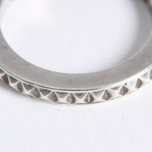 極美品 CHROME HEARTS クロムハーツ TFP PNK PLS トゥルーファッキンパンク プラスパンク サイズ13号 重量約4.5g シルバー925 中古 4a008205