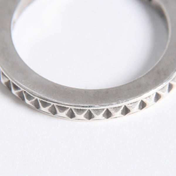 極美品 CHROME HEARTS クロムハーツ TFP PNK PLS トゥルーファッキンパンク プラスパンク サイズ13号 重量約4.5g シルバー925 中古 4a008205