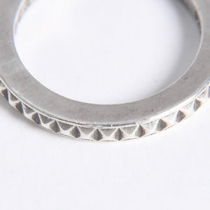 極美品 CHROME HEARTS クロムハーツ TFP PNK PLS トゥルーファッキンパンク プラスパンク サイズ13号 重量約4.5g シルバー925 中古 4a008205