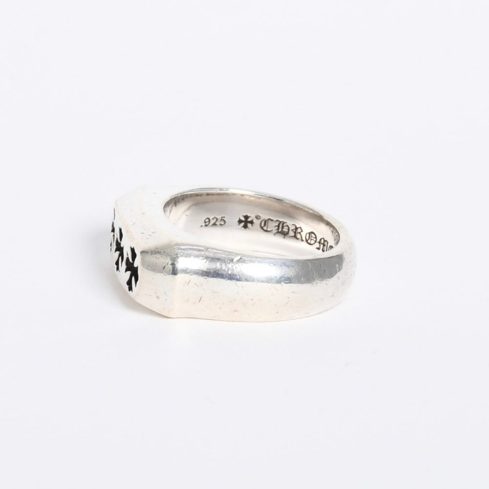 CHROME HEARTS クロムハーツ LI'L PJ 3CH PLUS RING LIL PJ 3CHプラスリング 重量約17.16g サイズ19号 シルバー925 美品 中古 4a008135