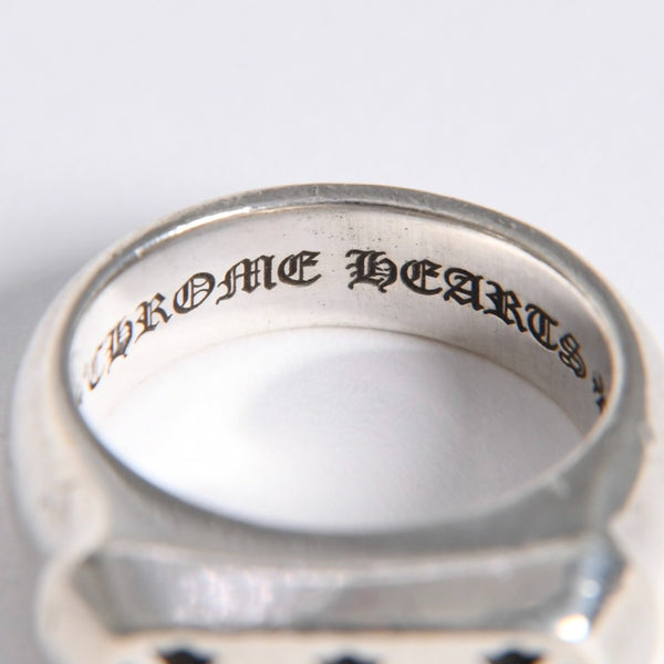 CHROME HEARTS クロムハーツ LI'L PJ 3CH PLUS RING LIL PJ 3CHプラスリング 重量約17.16g サイズ19号 シルバー925 美品 中古 4a008135