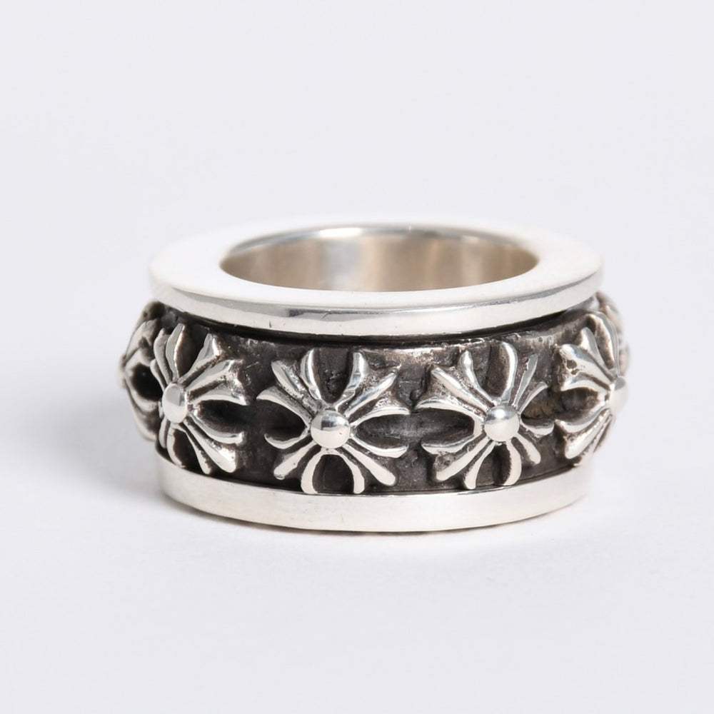 Very good condition CHROME HEARTS SPINNER CH PLUS Spinner CH Plus Ring Weight approx. 33.66g Size 14 Silver 925 Used 4a008231