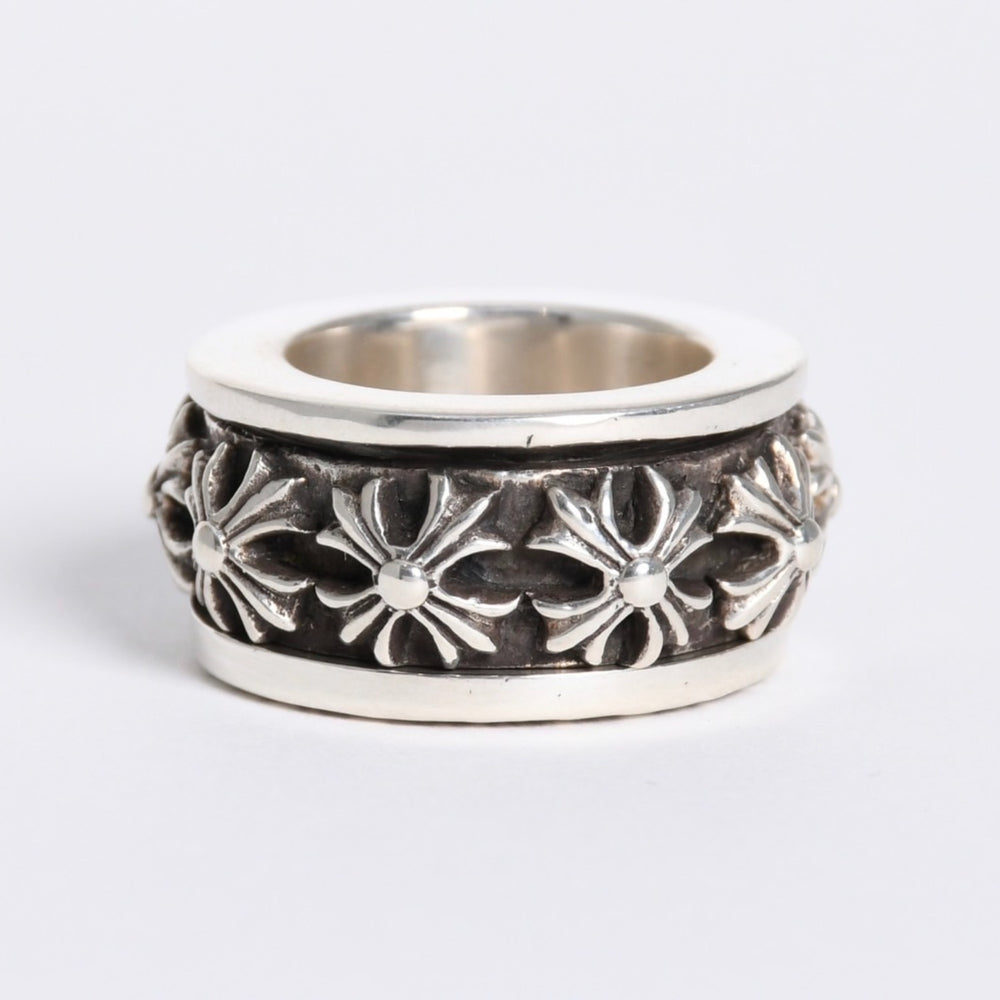 Very good condition CHROME HEARTS SPINNER CH PLUS Spinner CH Plus Ring Weight approx. 33.66g Size 14 Silver 925 Used 4a008231