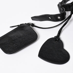 新品同様品 BALENCIAGA バレンシアガ Le Cagole ルカゴール ショルダーバッグ ブラック 671307 アリーナラムスキン 中古 4a008141
