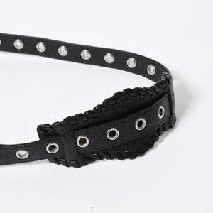 極美品 BALENCIAGA バレンシアガ ル カゴール ミディアム 719093 ショルダーバッグ バッグ ブラック シルバー金具 中古 4a008220