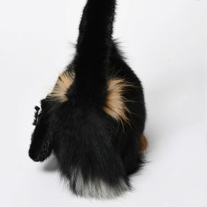 新品同様品 FENDI フェンディ ショルダーバッグ バッグ ファー ブラック ブラウン ホワイト 8BH250-D7E 中古 4a008222
