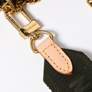 極美品 LOUIS VUITTON ルイヴィトン モノグラム ミュルティポシェット アクセソワール カーキ ショルダーバッグ M44813 中古 4a007860