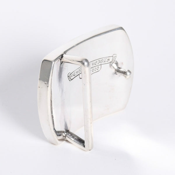 極美品 CHROME HEARTS クロムハーツ BUCKL MIL DGR ミリタリーレイズドダガー バックル 重量約142.86g シルバー925 中古 4a008228