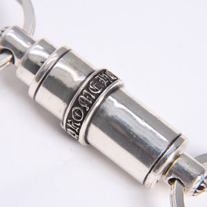 極美品 CHROME HEARTS クロムハーツ KEYRING VALET バレット キーリング キーチャーム 重量約85.08g ダガー シルバー925 中古 4a008233