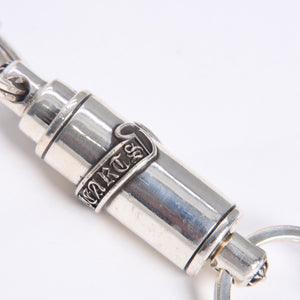 極美品 CHROME HEARTS クロムハーツ KEYRING VALET バレット キーリング キーチャーム 重量約85.08g ダガー シルバー925 中古 4a008233