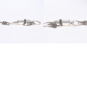 極美品 CHROME HEARTS クロムハーツ KEYRING VALET バレット キーリング キーチャーム 重量約85.08g ダガー シルバー925 中古 4a008233