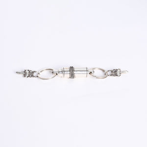 極美品 CHROME HEARTS クロムハーツ KEYRING VALET バレット キーリング キーチャーム 重量約85.08g ダガー シルバー925 中古 4a008233