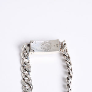 極美品 CHROME HEARTS クロムハーツ MINI ID FOTI フォティ デルフィーノ ミニID ブレスレット 重量約29.62g 31リンク シルバー925 中古 4a008209