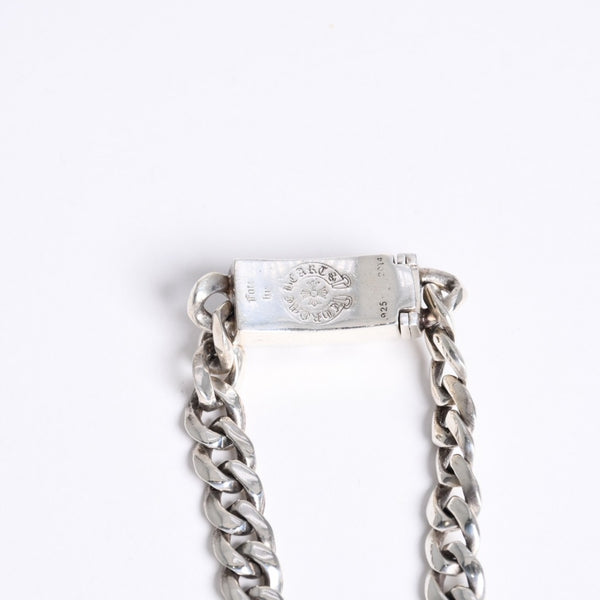 極美品 CHROME HEARTS クロムハーツ MINI ID FOTI フォティ デルフィーノ ミニID ブレスレット 重量約29.62g 31リンク シルバー925 中古 4a008209