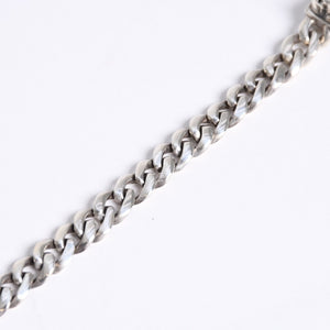 極美品 CHROME HEARTS クロムハーツ MINI ID FOTI フォティ デルフィーノ ミニID ブレスレット 重量約29.62g 31リンク シルバー925 中古 4a008209