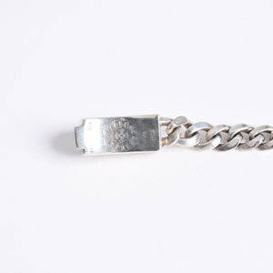極美品 CHROME HEARTS クロムハーツ MINI ID FOTI フォティ デルフィーノ ミニID ブレスレット 重量約29.62g 31リンク シルバー925 中古 4a008209