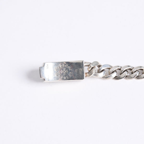 極美品 CHROME HEARTS クロムハーツ MINI ID FOTI フォティ デルフィーノ ミニID ブレスレット 重量約29.62g 31リンク シルバー925 中古 4a008209