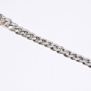 極美品 CHROME HEARTS クロムハーツ MINI ID FOTI フォティ デルフィーノ ミニID ブレスレット 重量約29.62g 31リンク シルバー925 中古 4a008209