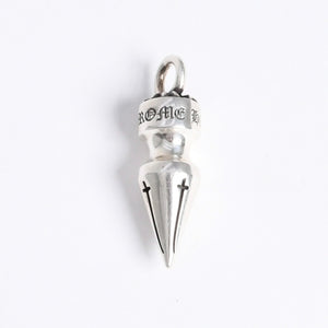 CHROME HEARTS クロムハーツ XL SPIKE PENDANT CHスパイクペンダント シルバー ネックレストップ 重量約35.02g 美品 中古 4a008210