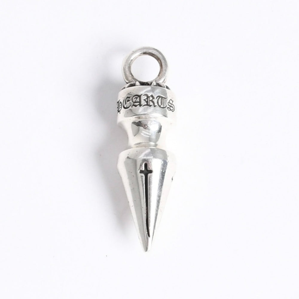 CHROME HEARTS クロムハーツ XL SPIKE PENDANT CHスパイクペンダント シルバー ネックレストップ 重量約35.02g 美品 中古 4a008210