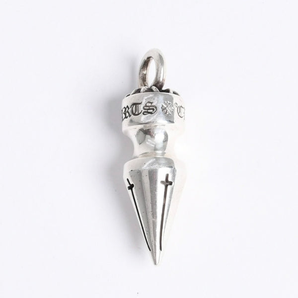 CHROME HEARTS クロムハーツ XL SPIKE PENDANT CHスパイクペンダント シルバー ネックレストップ 重量約35.02g 美品 中古 4a008210