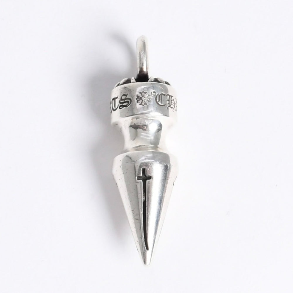 CHROME HEARTS クロムハーツ XL SPIKE PENDANT CHスパイクペンダント シルバー ネックレストップ 重量約35.02g 美品 中古 4a008210
