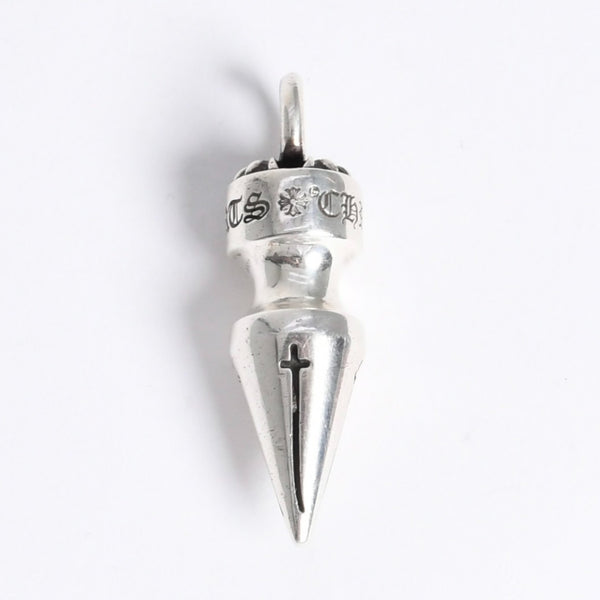 CHROME HEARTS クロムハーツ XL SPIKE PENDANT CHスパイクペンダント シルバー ネックレストップ 重量約35.02g 美品 中古 4a008210