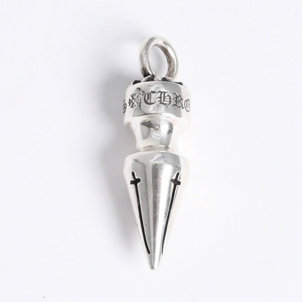 CHROME HEARTS クロムハーツ XL SPIKE PENDANT CHスパイクペンダント シルバー ネックレストップ 重量約35.02g 美品 中古 4a008210