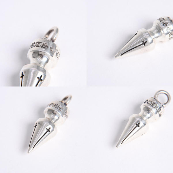 CHROME HEARTS クロムハーツ XL SPIKE PENDANT CHスパイクペンダント シルバー ネックレストップ 重量約35.02g 美品 中古 4a008210