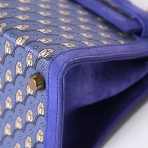 新品同様 超激レア エルメス HERMES ミニケリー 20 フクロウ Owl ドブリス パープル ⚪︎T ゴールド金具 外縫い 2WAY ショルダーバッグ 中古 4a008237