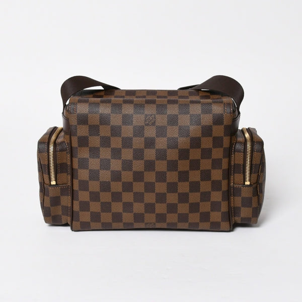 極美品 LOUIS VUITTON ルイヴィトン ダミエ リポーター メルヴィール ショルダーバッグ ブラウン 廃番 斜め掛け 鞄 N51126 中古 4a008269