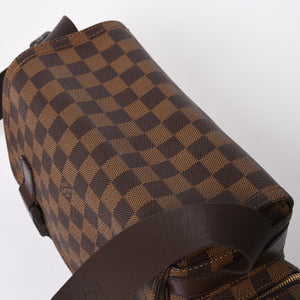 極美品 LOUIS VUITTON ルイヴィトン ダミエ リポーター メルヴィール ショルダーバッグ ブラウン 廃番 斜め掛け 鞄 N51126 中古 4a008269