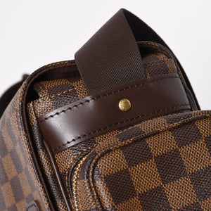 極美品 LOUIS VUITTON ルイヴィトン ダミエ リポーター メルヴィール ショルダーバッグ ブラウン 廃番 斜め掛け 鞄 N51126 中古 4a008269