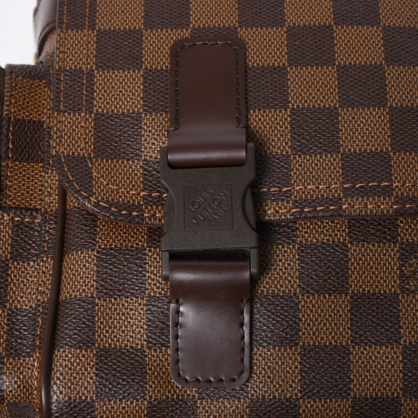 極美品 LOUIS VUITTON ルイヴィトン ダミエ リポーター メルヴィール ショルダーバッグ ブラウン 廃番 斜め掛け 鞄 N51126 中古 4a008269