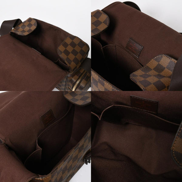 極美品 LOUIS VUITTON ルイヴィトン ダミエ リポーター メルヴィール ショルダーバッグ ブラウン 廃番 斜め掛け 鞄 N51126 中古 4a008269